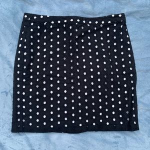 Loft Polka Dot Skirt size 6